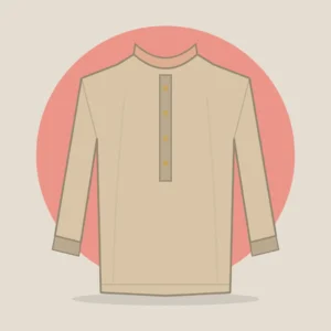 Beige Everyday Cotton Panjabi