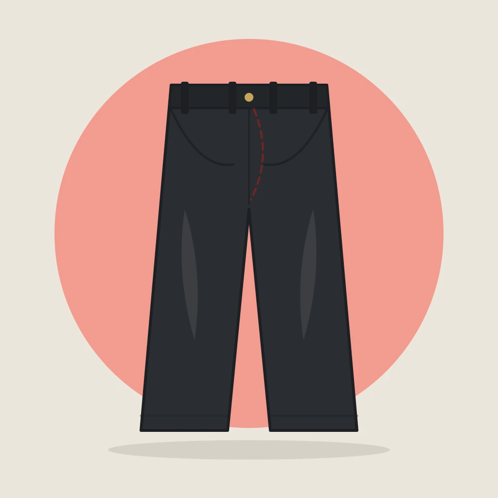Black Wash Slim-Fit Jeans
