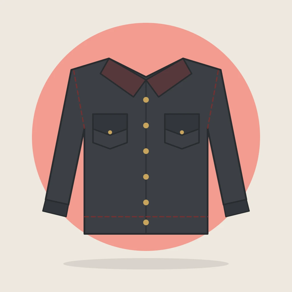 Charcoal Coach Jacket