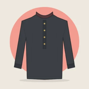 Charcoal Everyday Cotton Panjabi