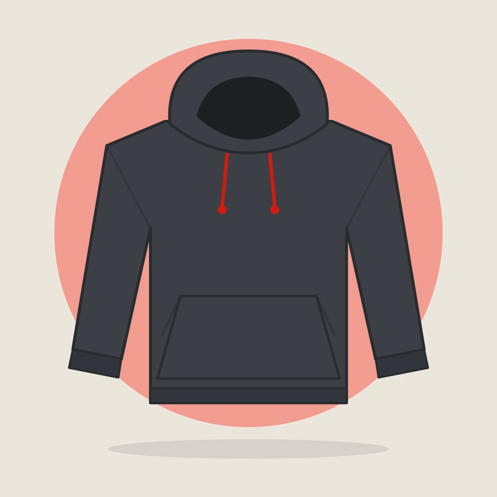Charcoal Heavyweight Fleece Hoodie